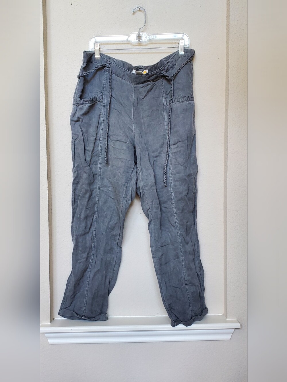 C&C California Drawstring Linen Tencel Pants - very comfy